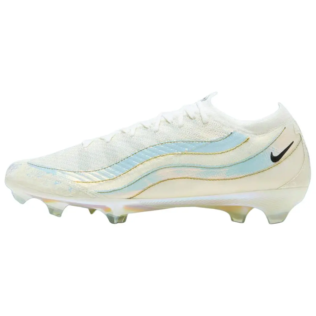 Nike Zoom Mercurial Vapor 16 Elite FG Air Max 95 White Classic Versatile Soccer Cleats Unisex Black HV9915-100