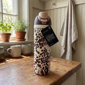 Owala FreeSip 24oz Cowgirl Core Western Water Bottle – Trendy Cowboy Aesthetic Insulated Tumbler, Leakproof Stainless Steel Bottle with Straw, Cute Country Girl Hydration Cup | NEW IN BOX Gift Ready US
