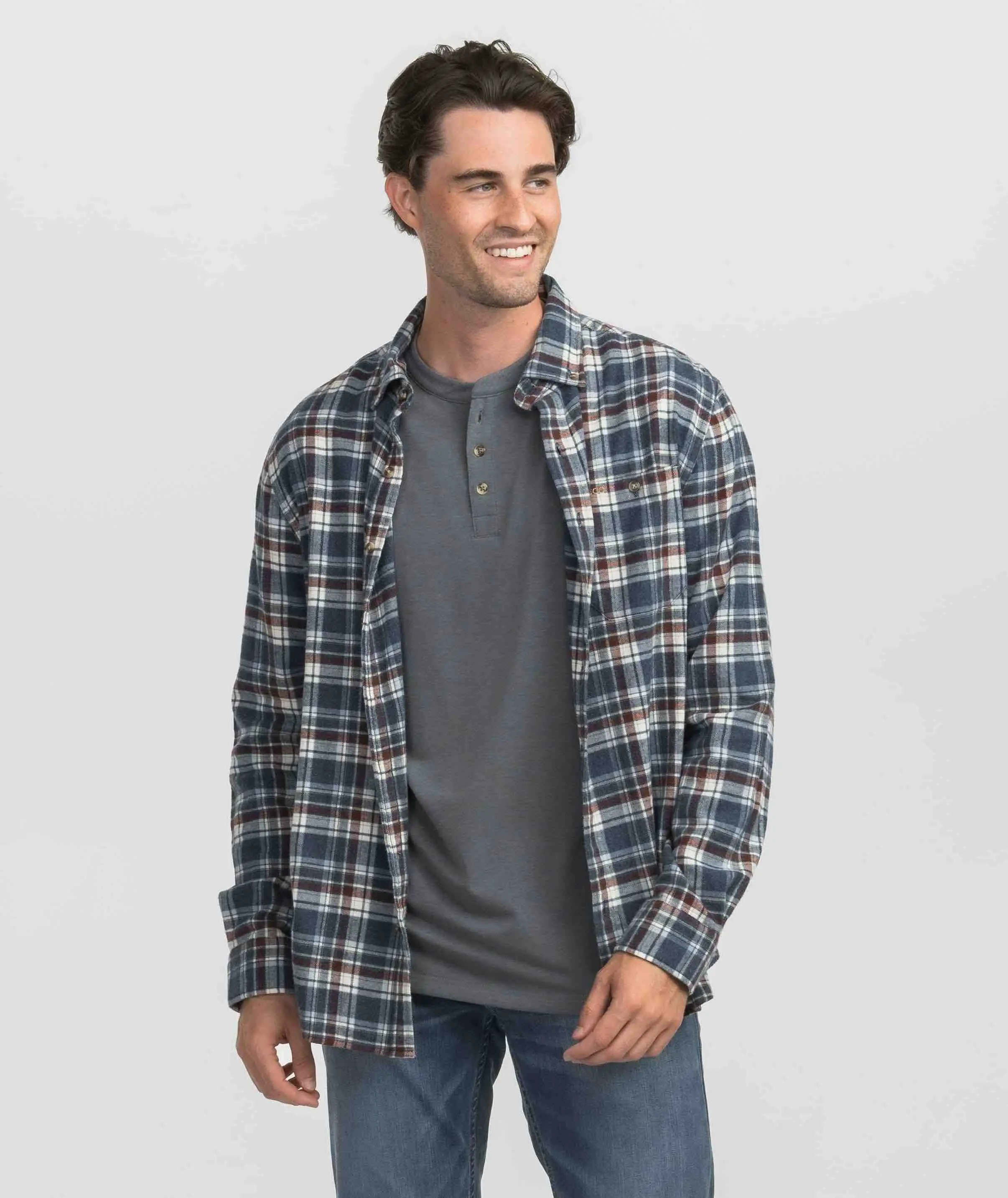 Boone Washed Flannel LS - Boone