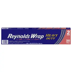 Household Essentials Reynolds Wrap Heavy Duty 18" Aluminum Foil, 150 sq. ft., 2 pk.