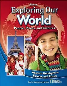 USED-Exploring Our World: Western Hemisphere, Europe, and Russia, Student Edition by McGraw Hill (Hardcover)