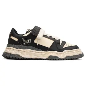 Maison Mihara Yasuhiro Keith OG Sole VL Leather Low Black White (men) by StockX
