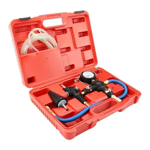 Auto Engine Cooling System Purging Tool, Replace Tool Set with Hose Universal Water Tank Vacuum  Filler Set for Car SUV Truck