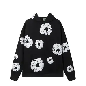 Men's and women's casual hooded sweatshirts, casual and comfortable hooded sport shirts,Y2K street style, loose fit design