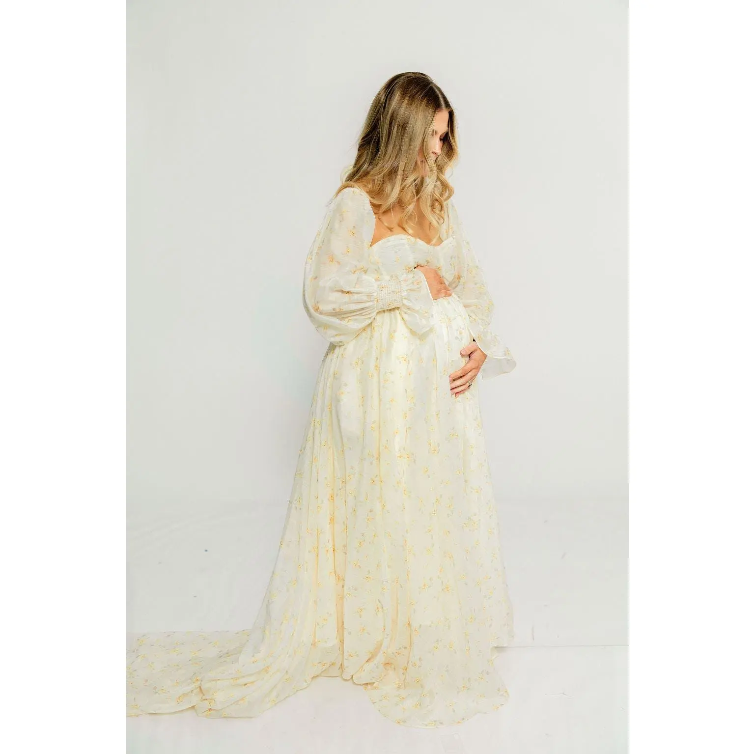 long sleeve wrap dress maxi La Lune Long Sleeve Wrap Maxi Dress | Fern | Dresses
