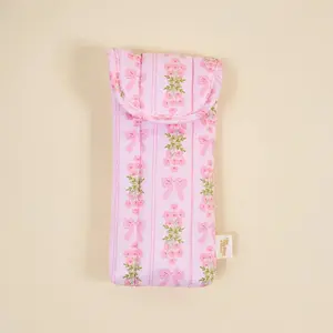 Oh So Pink Puffy Sunglasses Case