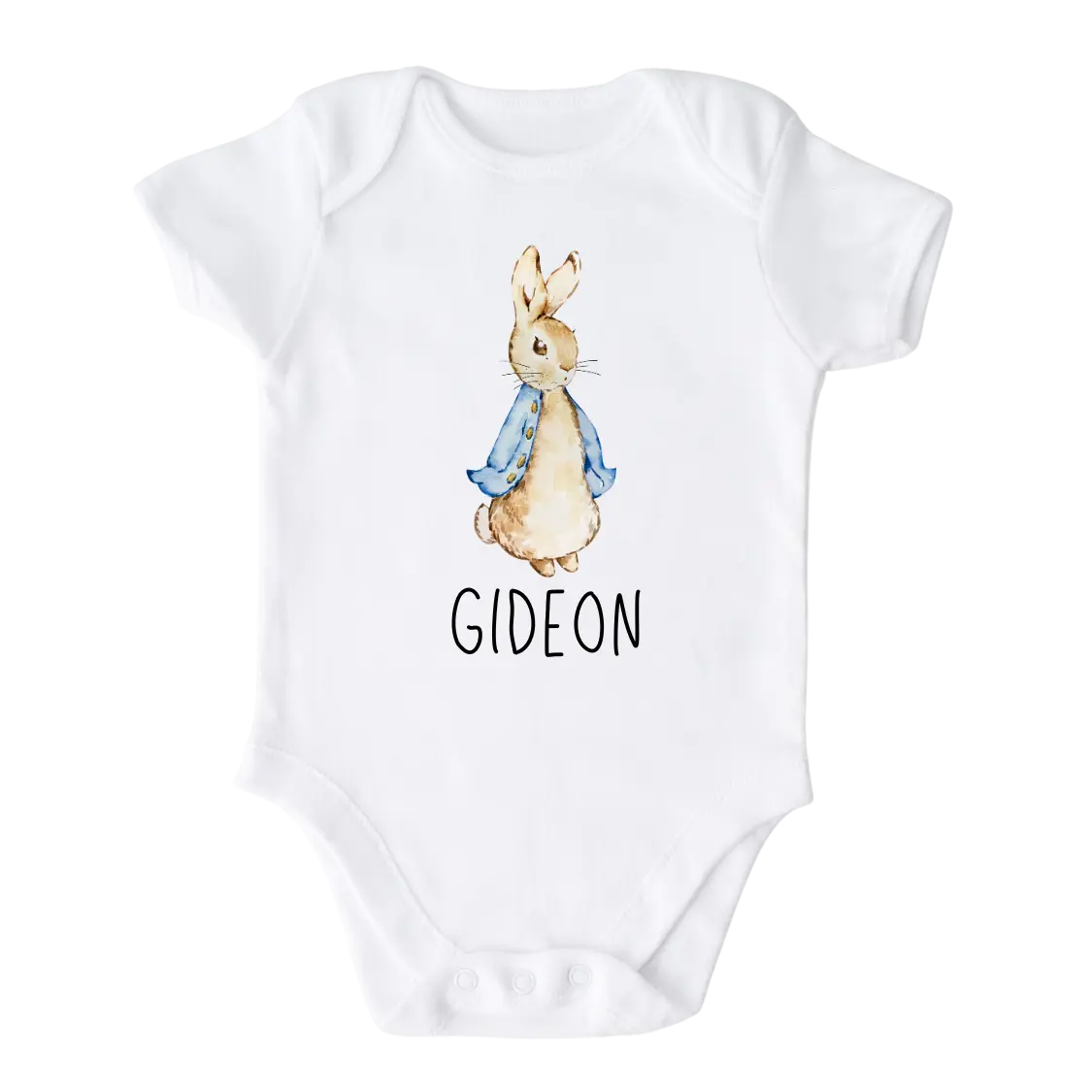 Personalized Outfit Easter Bunny Custom Name Baby Onesie® Newborn Outfit