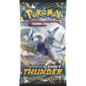 Pokemon Sun & Moon Lost Thunder Booster Pack [BOOSTER BOX FRESH] (LIVE RIP)