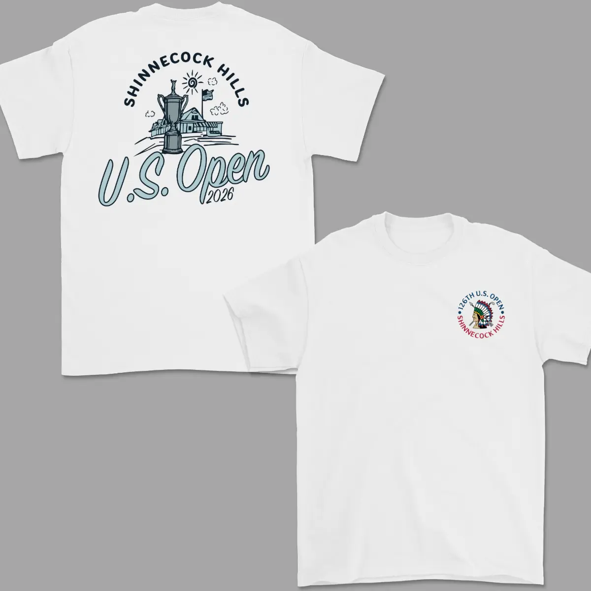126th U.S. Open Shinnecock Hills Golf T-Shirt,100% Cotton Double-Sided Graphic Tee, Vintage Tournament 2026 Design, Trendy Unisex Golf Fan Shirt, Casual Premium Apparel, Perfect Gift for Men & Women|men's t shirts|men gifts|golf gifts|golfer gifts for men