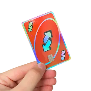 Reverse Card Custom Holographic Credit Card Protection Sticker Small Chip Vinyl Debit Card Decal Skin Pop Culture