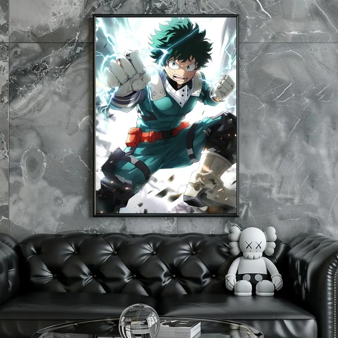 My Hero Academia Poster Deku, Izuku Midoriya , Anime Wall Print, Manga Art, Wall Decor Print Photo for Home , Bedroom Decoration, Home Decor Ideas Colorful
