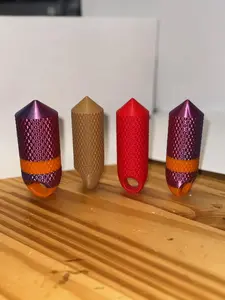 Knurled Pill Container