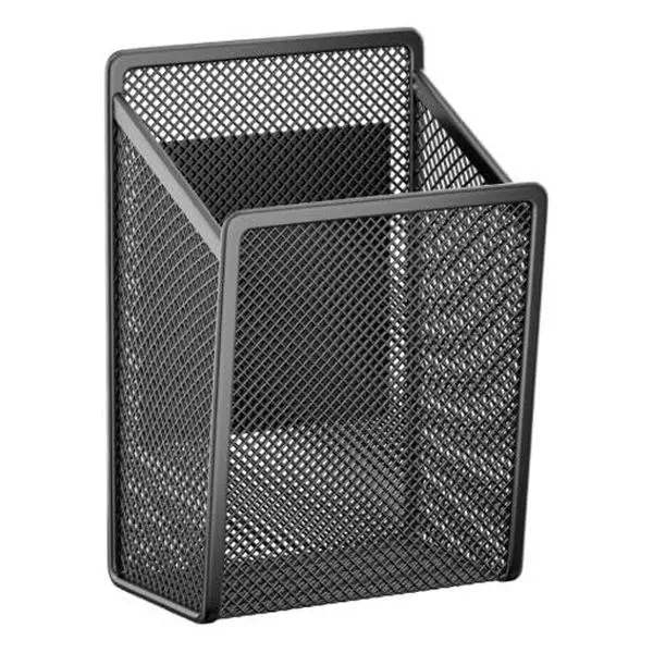 Magnetic Pen Holder - Single Pencil Locker Organizer  Strong Mesh Marker Basket For Whiteboard Refrigerator And