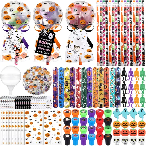Cozy Fall Gifts 24 Pcs Halloween Party Gift Set Halloween Favors Bulk for Party Themed Exchange Gifts Supplies Prizes Rewardson-Themed Art, Mindfulness & Anxiety Relief Activity Book