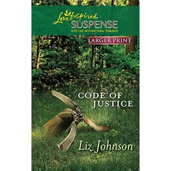 USED Book - Code of Justice (Larger Print Steeple Hill Love Inspired Suspense) by Liz Johnson (Unknown) - english