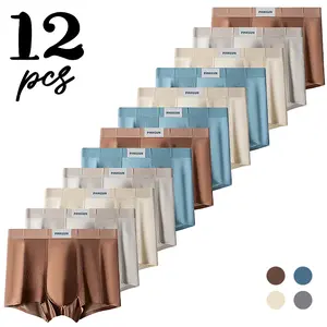 Men’s letter-print solid-color cotton boxer briefs underwear.no-ride-up design. Eco-friendly and skin-friendly. Temperature-regulating and breathable. Regular fit for all-season comfort. Ideal Valentine’s Day gift for a boyfriend.men trunks boxers