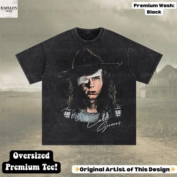 Carl Grimes T Shirt The Walking Dead Shirt TWD Shirt Carl Grimes Shirt Rick Grimes tee Walking Dead Merch Chandler Riggs Tee