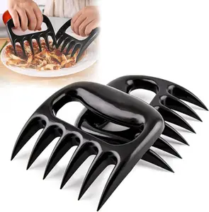 2 Pack Meat Shredder Claws, Meat Shredder Tool Claws Chicken Shredder, Pulled Pork Claws Tool, BBQ Grilling