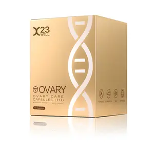 23WELL ovary care capsules(1+1) - contain Myo-lnositol,Coenzyme Q10,Pyrroloquinoline Quinone(PQQ),D-Chiro-lnositol ,Vitamin E,Astragalus Root Extract,Cimicifuga Racemosa Extract,etc. - 60 capsules