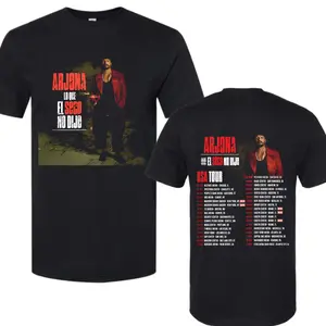 Ricardo Arjona USA Tour 2026 Shirt – Lo Que El Seco No Dijo Latin Music Graphic Tee, Concert Dates Back Print Shirt for Men & Women, Arjona Fans Apparel Gift