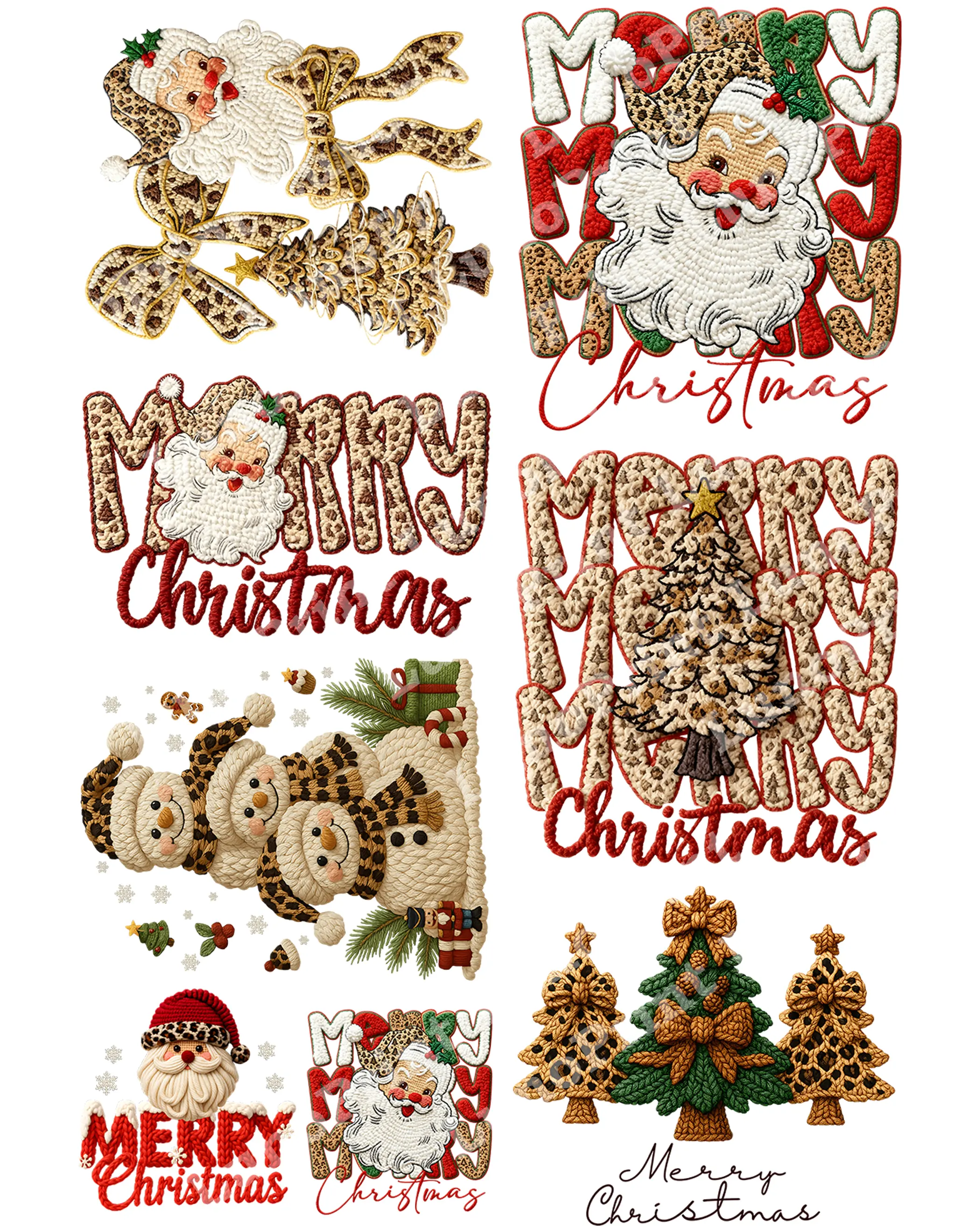 Christmas DTF Gang Sheet