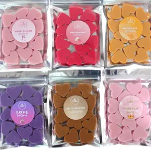 Valentines Day, Feminine Scented Heart Shaped Wax Melts