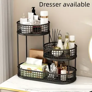 Multi-Layer Metal Fruit Basket, Design with 3 Detachable Baskets, Easy Storage for Fruits and Snacks, Ideal for Coffee Table and Kitchen Counter