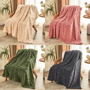 RoseKind Thin Blankets Soft Non-pilling Light Beige for 0-6 or Adults Air Conditioning Nap Car Warm Blankets Spring Summer Autumn Winter,soft elastic breathable