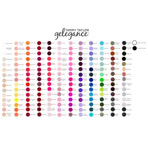 Entire Gelegance Gel Polish & Soulmate Nail Lacquer Chart