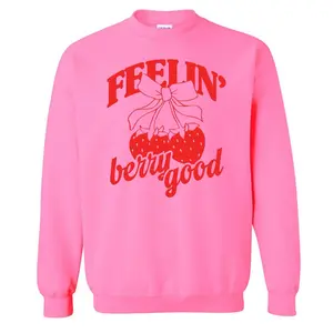 PUFF 'Berries & Bows' Lightweight Sweatshirt