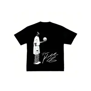 Kobe Inspired Basketball T-Shirt |   Hip Hop Streetwear Graphic Tee, Cotton Crew Neck Short Sleeve Casual Top For Men And Women