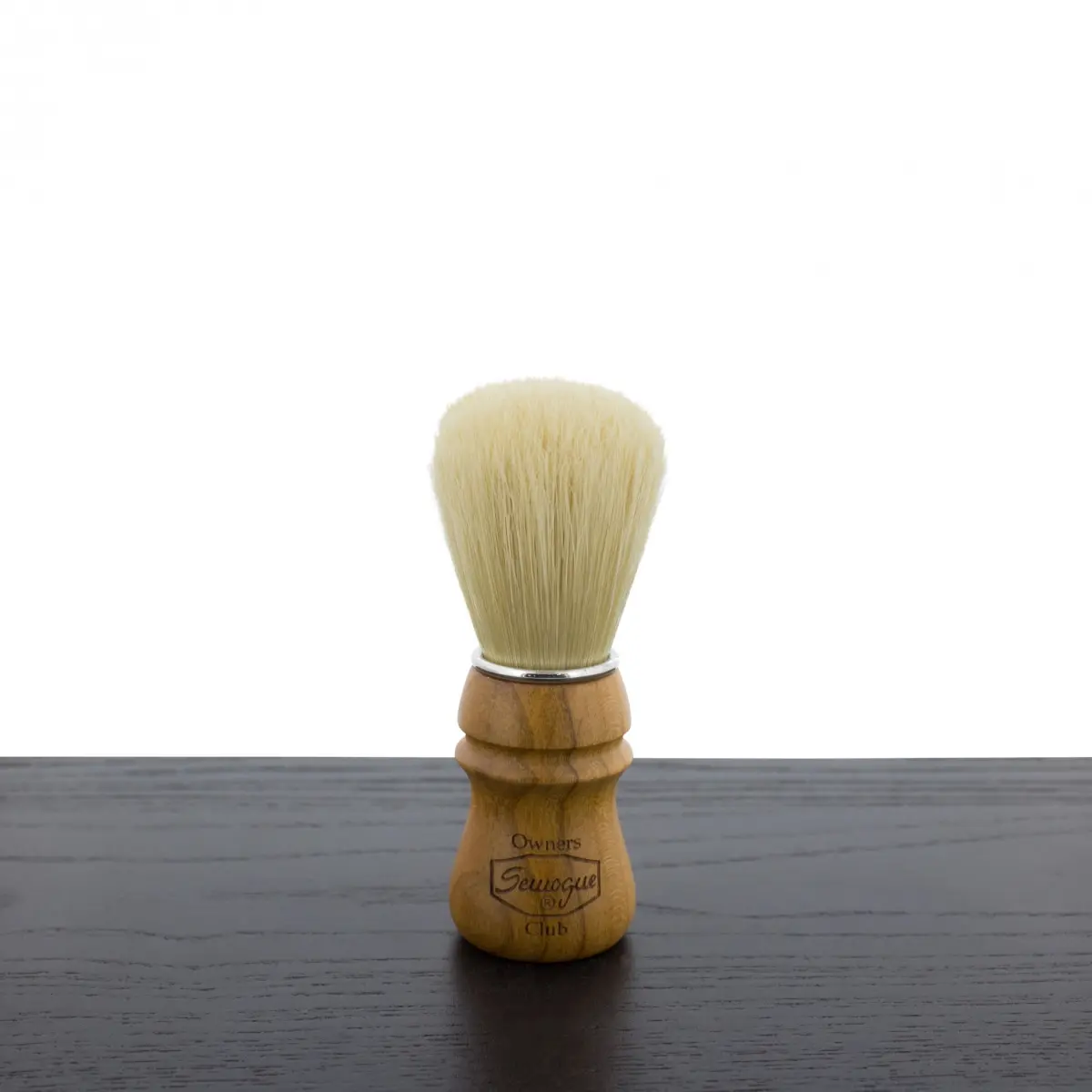 Semogue  Semogue Owners Club Pure Bristle Shaving Brush, Cherry Handle