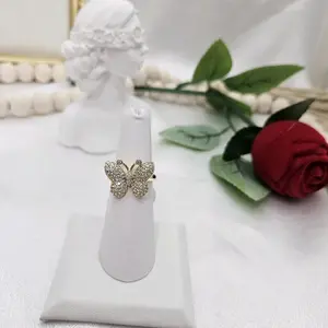 valdiviajewelry #2281 Butterfly Ring, 14k Gold Plated, High Quality