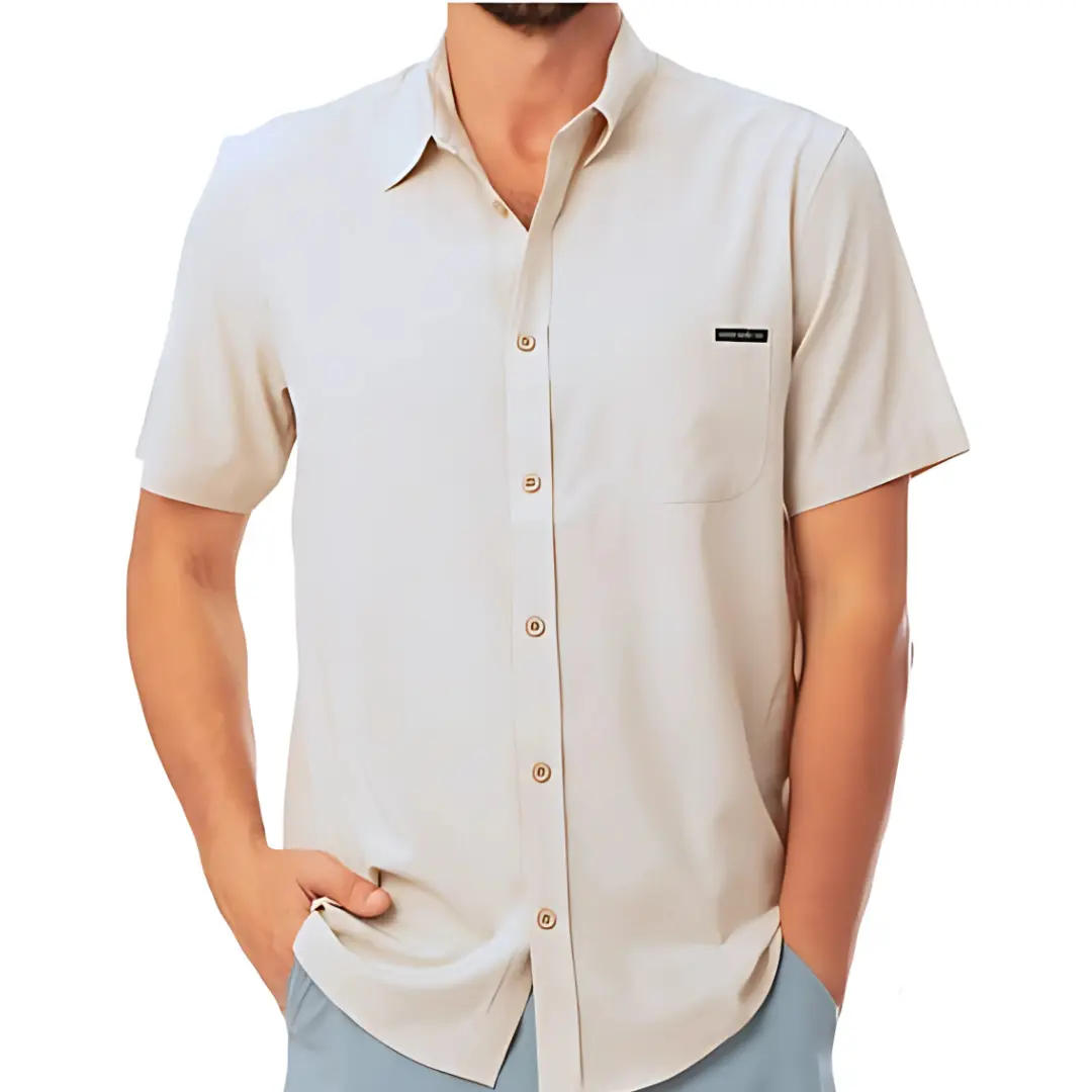 Sand Surf Co. Horizon Buttonup - Sand