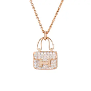 Pre-owned Hermès “Collier de Chien” Hapi Necklace, New Model, Women’s Jewelry JLP020646