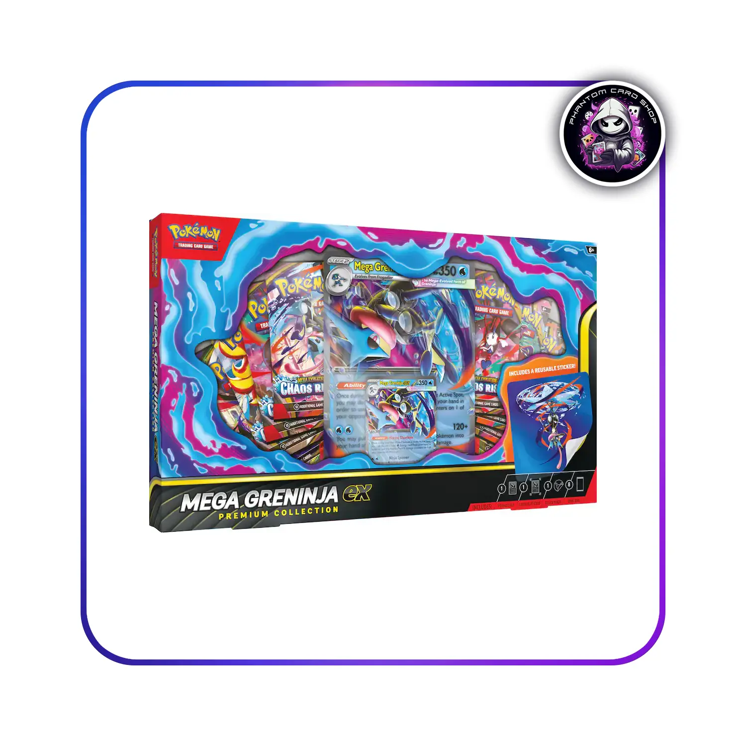 Mega Greninja ex Premium Collection