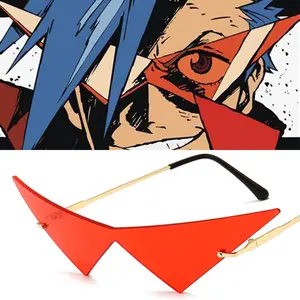 Role playing glasses fashionable triangle sunglasses classic sunglasses perfect as Halloween props