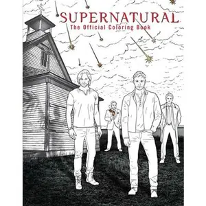 Supernatural: The Official Coloring Book -- Insight Editions, Paperback