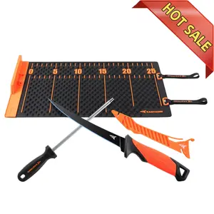 KastKing EZ Fillet Fish Fillet Mat, Anti-slip Texture With 25" Integrated Ruler, Extended Dimensions, Easy to Clean Material, Portable Storage, Fish Cutting Board Chopping Block Ceramic