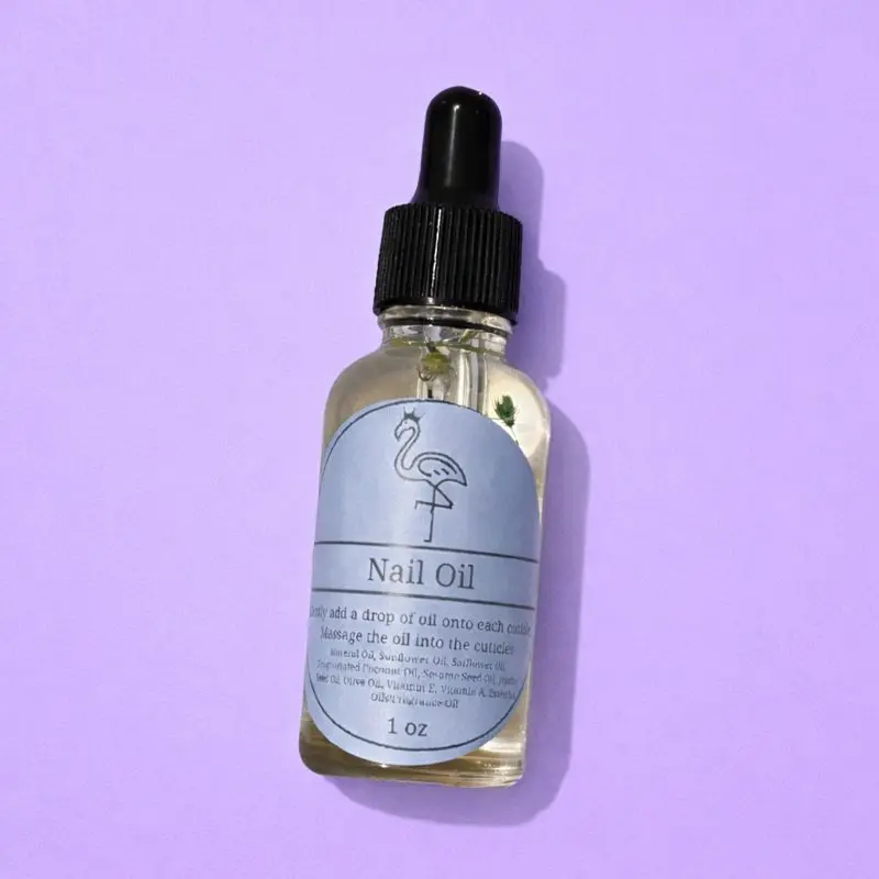 Cuticle Oil One Ounce Hand Crafted with Jojoba Seed Oil & Vitamin E for Healthy Nails and Cuticles Multiple Scents Available