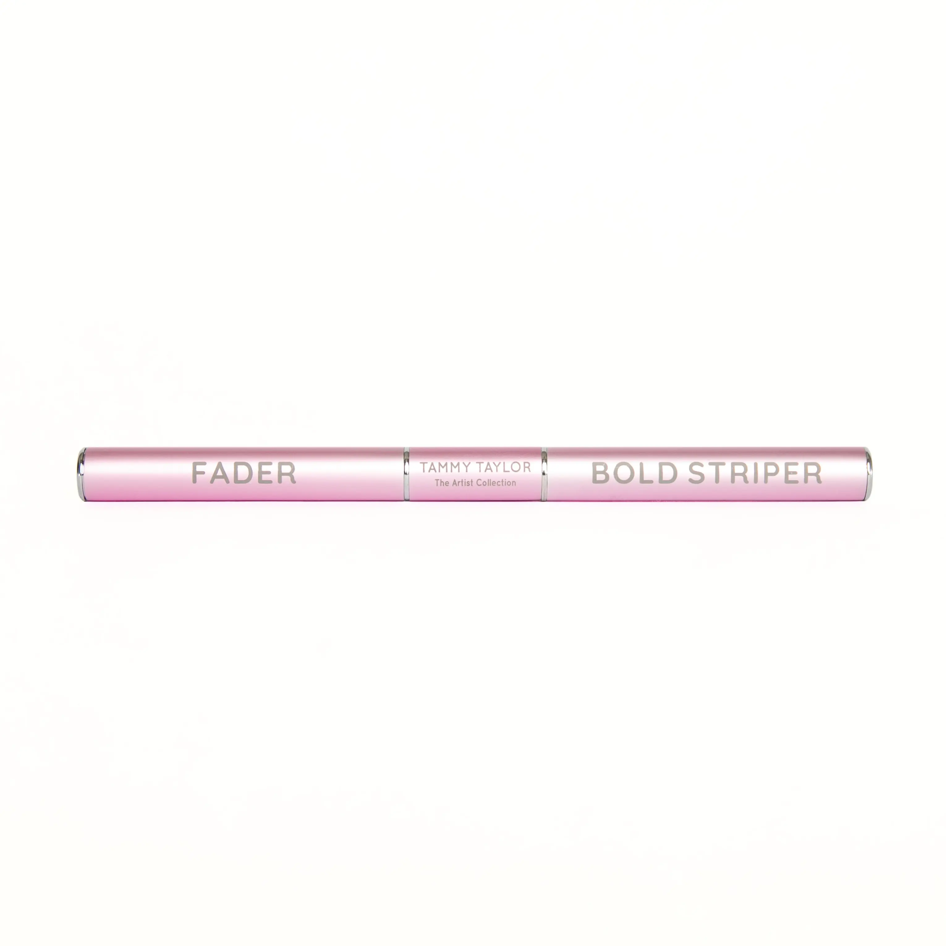 Tammy Taylor Nails Fader & Bolder Striper Artist Collection Brush Set 20g Pink Chrome Acrylic for Manicure Nail Care