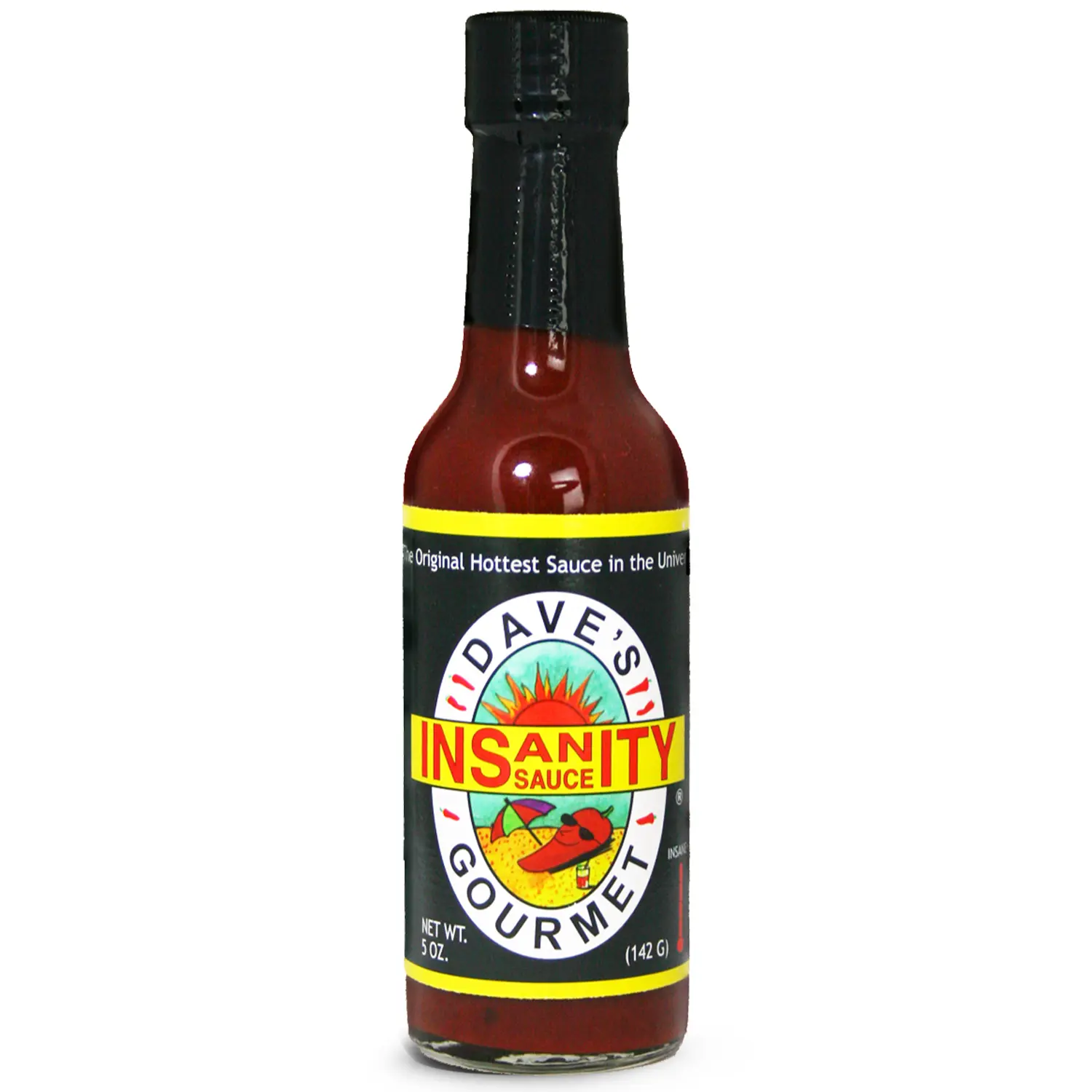 Dave's Gourmet Original Insanity Hot Sauce, 5 Ounce Dave's Gourmet Original Insanity Hot Sauce, 5 Ounce