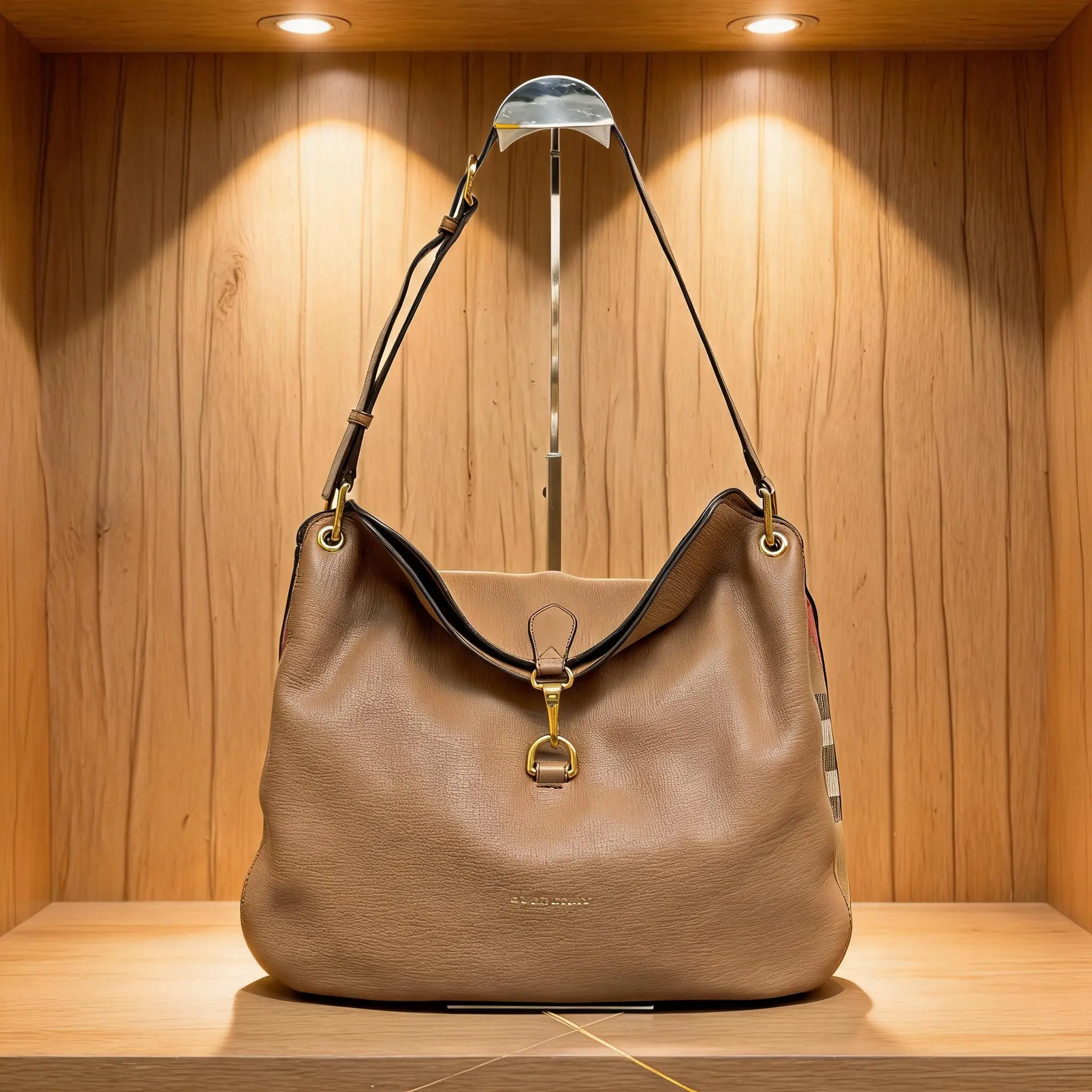 Pre-owned BURBERRY Leather Shoulder Bag C0710350468