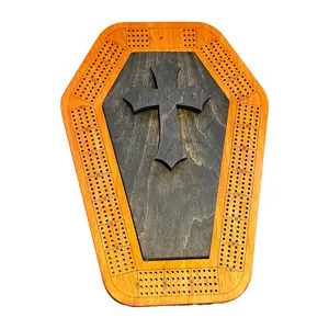 Coffin Cribbage Board