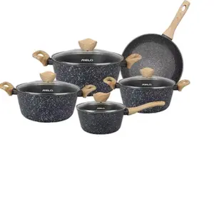 Non stick cookware sets granite