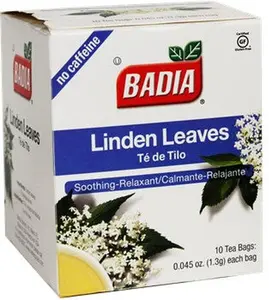 Baida Linden Tea, 10-Bag Packaged Herbal Tea - Original Packaging, Calming Soothing Herbal Drink Beverage with No Extra Features or Packaging