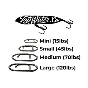 Topwater Co Speed Clips (15-45-70-120lbs)