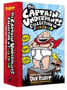 The Captain Underpants Color Collection (Captain Underpants -3 Boxed Set): From the Creator of Dog Man -- Dav Pilkey - Boxed Set