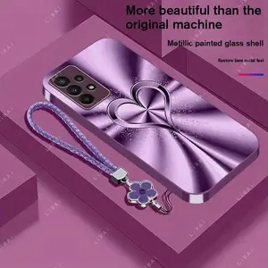 Suitable for[Galaxy A23], includes a free lanyard and a brand new phone case, available in multiple colors,drop-proof and fingerprint-proof YM99