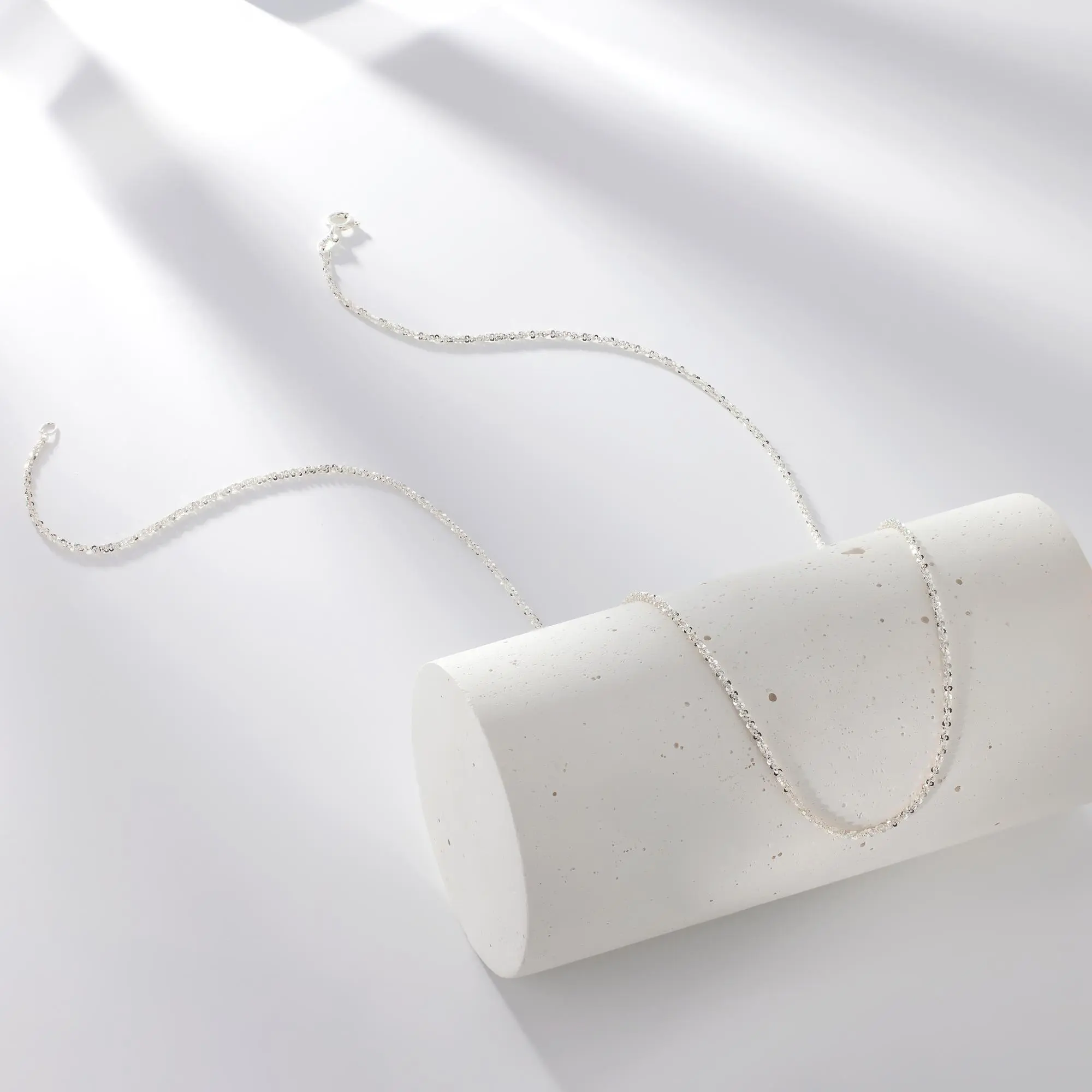 Silver Criss Cross 18/20/ 22 Inch Chain Bundle